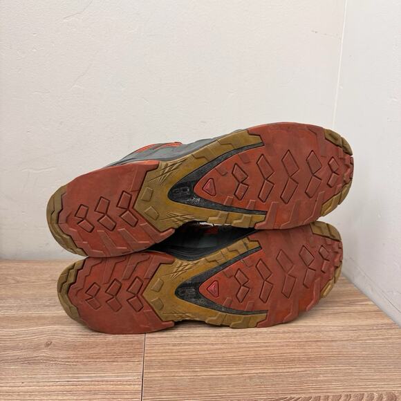 Salomon XA Pro 3D Orange Trail Running Shoes Men’s Size 14 main image 4